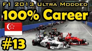F1 2013 100% Race Ultra-Mod Career - Singapore Grand Prix