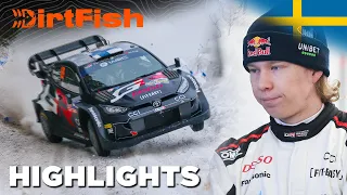 Tänak AND Rovanperä OUT! | WRC Rally Sweden 2024 Friday Morning Highlights