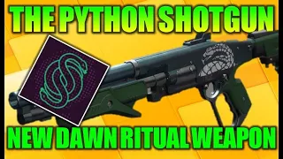 DESTINY 2 | HOW TO GET PYTHON - NEW SEASON OF DAWN GAMBIT RITUAL WEAPON!!!