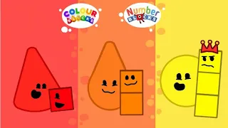 Colourblocks Band With Numberblocks Faces (6K Subscribers Special ✨ !!!!!)