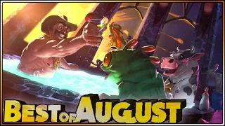 Hearthstone - Best of August - Funny and lucky Rng Moments