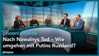 phoenix runde: Nach Nawalnys Tod – Wie umgehen mit Putins Russland?