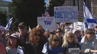 San Francisco pro-Israel rally calls for hostage release