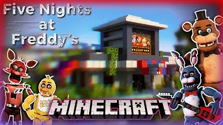 FNaF 1 Pizzeria - Minecraft Speed Build & Showcase!