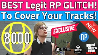 BEST Legit RP Glitch GTA Online to Cover Your Tracks! How to Level UP Fast in GTA 5 RP Glitch