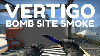 CSGO Vertigo - Bomb Site B Smoke #shorts