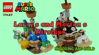 Enemies on Sight! LEGO Mario - 71427 Larry's and Morton’s Airships Expansion Set Unboxing and Build