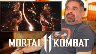 Dad Reacts to Mortal Kombat 11 Fatalities!