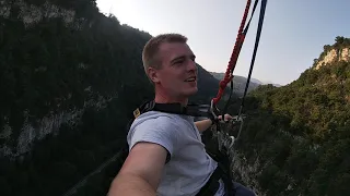 Sochi SkyPark Bungy 207 Jump with GoPro #2