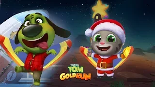 Zombie Ben Vs Santa Tom Gold Run ✔️ Talking Tom Gold Run