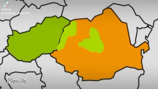 Hungary VS Romania | Visegrad Mapper