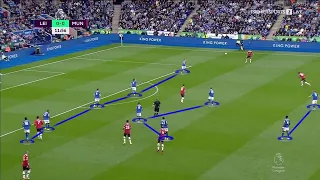 Leicester City 4-2 Manchester United Premier League | Tactical Analysis | AMU