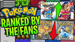 Every Pokemon Generation Ranked By The Fans