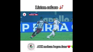 Rolando Messi Neymar vs Liston colaco 😈 #Liston_colaco ATK mohun bagan fans ❤💚