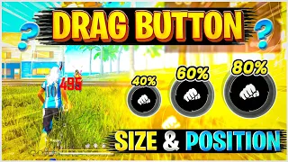 Best Fire Button Size & Position For Headshot 🔥| Fire Button Secret Settings Free Fire