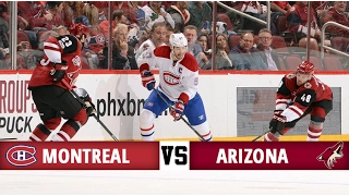 Montreal Canadiens vs Arizona Coyotes | Season Game 56 | Highlights (9/2/17)