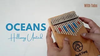 Oceans (Where Feet May Fail) - Hillsong UNITED | Kalimba cover with tabs&lyrics