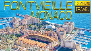 Fontvieille 🇲🇨 MONACO | Monaco Heliport | Stade Louis II - AS Monaco