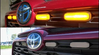 Toyota RAV4 (2019-2024): Smoked LED Raptor Lights Designed For The RAV4. Review And Installation.