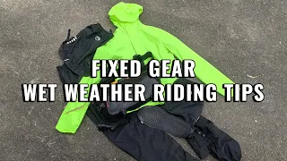 How To Ride A Fixed Gear In Wet Weather? 🌧️🚴‍♀️