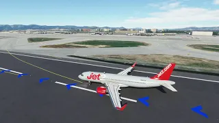 Flight Simulator 2020: Barcelona (LEBL) a Palma (LEPA)