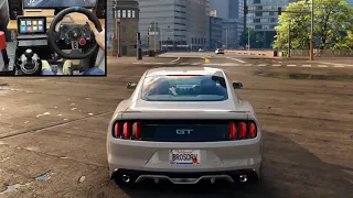 NFS Unbound | Realistic Driving Ford Mustang GT | Logitech g29 gameplay