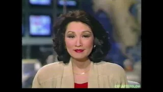 Connie Chung Recaps Gulf War Developments and Closes Show | CBS Evening News 02-03-1991