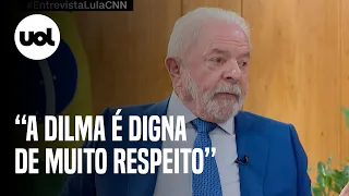 Lula na CNN: presidente diz que Dilma deve assumir banco dos Brics 'Pessoa extraordinária'