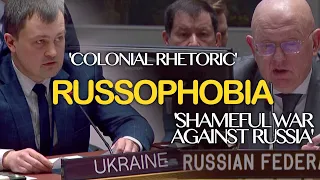 'Linguistic inquisition' or 'gaslighting'? Verbal battle at UNSC during debate on Russophobia