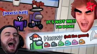 Henwy rage quits after he gets blamed for this