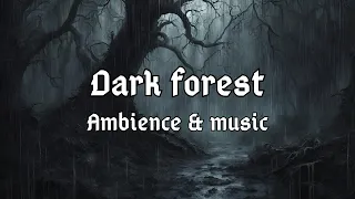 Whispers in the Storm: Dark Ambient Forest Rain