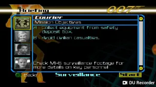 007 The World is not Enough n64-Courier –Agent