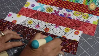 Herringbone  Quilt / Block Espina de Pescado Patchwork