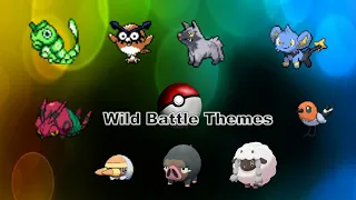 Evolution Of Pokémon Wild Battle Themes /Gens 1-9/ Restored High Quality Sound