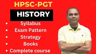 How To Crack HPSC PGT History: Screening /Syllabus/ Tips & Strategy /selection criteria/ PGT History