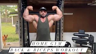 Back and Biceps in the Home Gym