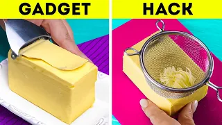 FOOD GADGETS VS. HACKS | Unusual Cooking Hacks And Kitchen Tricks To Improve Your Meal