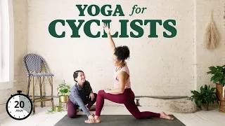 Yoga for Cyclists | 20 minutes *follow-along* | Deeply Moving with Elena Cheung