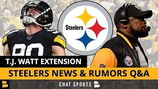 Steelers News & Rumors: TJ Watt Extension + Sign Richard Sherman? Fire Mike Tomlin? | Mailbag