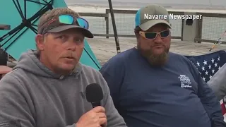 Great white shark caught in the Gulf of Mexico