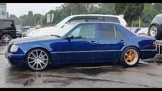 Mercedes w124 5.5 Kompressor (custom exhaust)