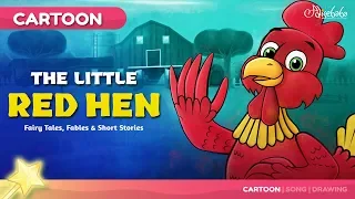 The Little Red Hen Fairy Tales and Bedtime Stories for Kids in English