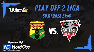 NordGips WSCL II liga | 1 Półfinał Polonia Piła vs Wilki Krosno