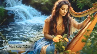 Healing Harp Music - Relaxing Harp Music, Soft Music - Heavenly Harp Music