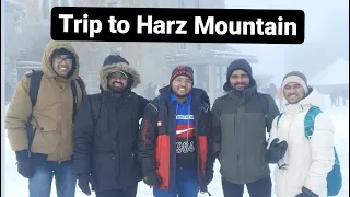 Trip to Harz mountains||Trek Experience||Snowfall at Harz with a beautiful nature view||