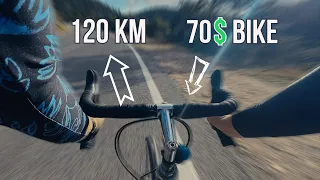 120km on used road bike