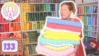 Drunken Granny Blanket STACK?  Knitting Podcast Episode 133