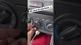 Car AC use karne ka first rule 👍