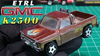 Painting Diecast Cars - GMC 2500 4x4 Restoration/Customize (The Fall Guy - ETRL)