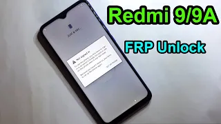 Redmi 9 FRP Bypass Without Pc Method Work All Redmi Miui 12.0.3 Android 10Q